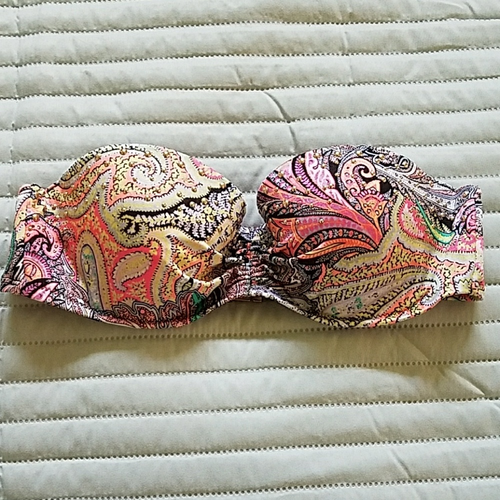 Victoria's Secret strapless bikini top 34B